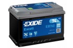 Аккумулятор EXIDE Excell 12V 74Ah 680A